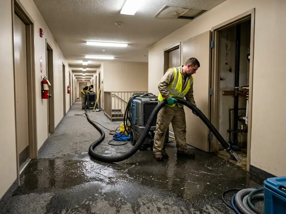 multi-unit-apartment-hallway-f-005 — frequently asked questions, Emergency Burst Pipe Water Extraction & Removal in Hermosa…
